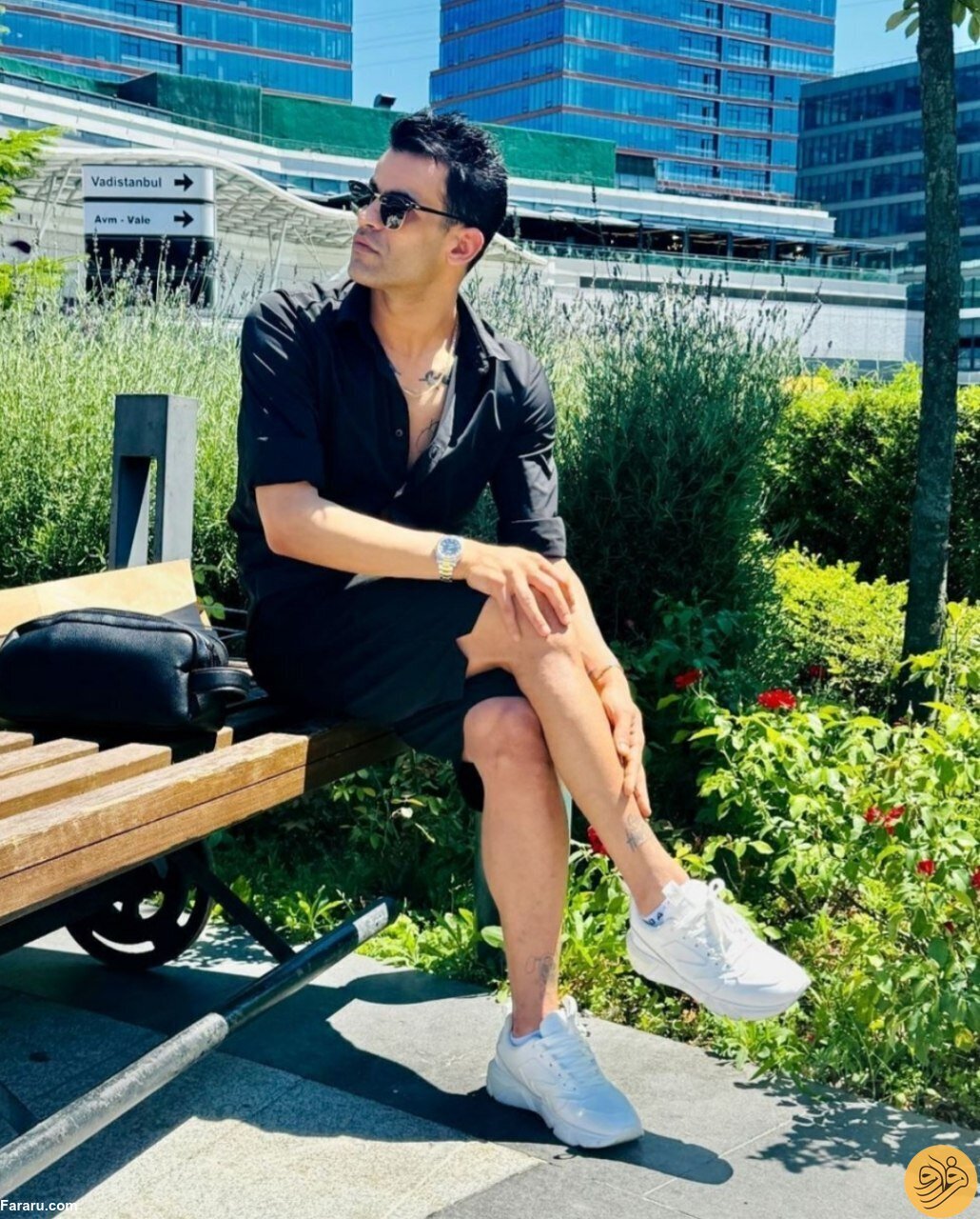 عکس | عیسی آل کثیر با استایلی متفاوت در ترکیه