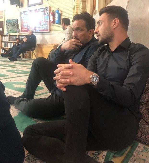 عکس | «شجاع خلیل‌زاده» و «پژمان درستکار» به مراسم وداع با سردار موسوی رفتند!