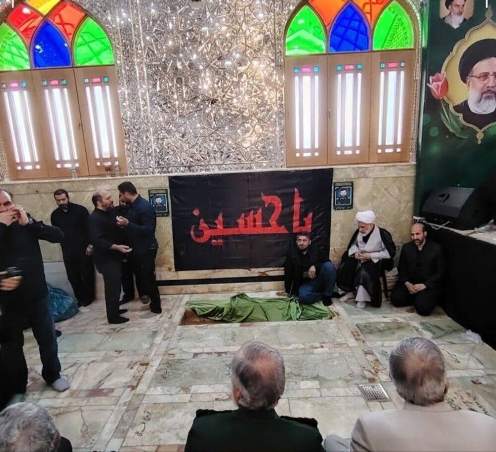 عکس | اولین تصویر از خاکسپاری سرتیم حفاظت رییس جمهور را ببینید!