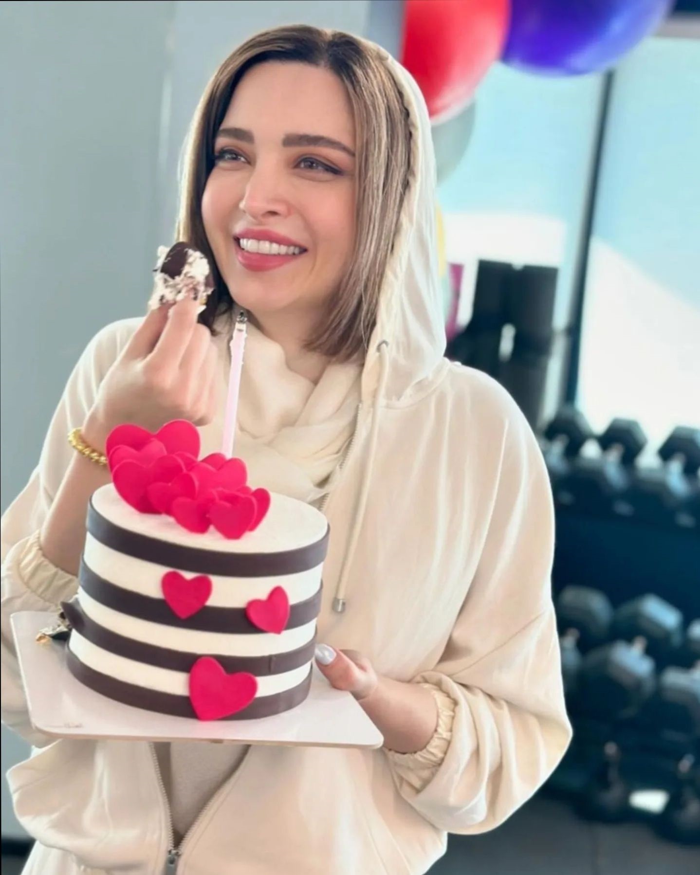 عکس | جشن تولد 43 سالگی بهنوش طباطبایی!