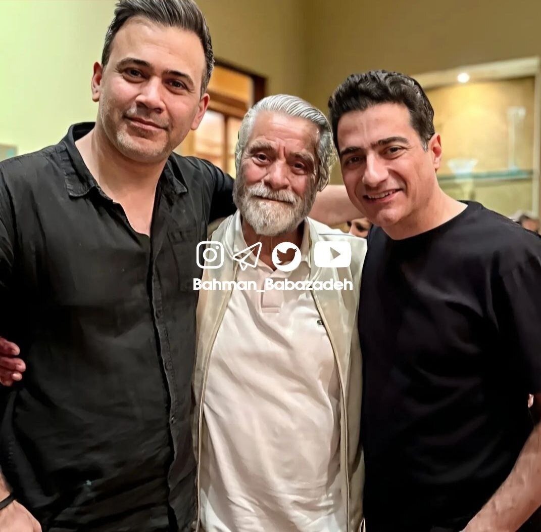عکس | جشن تولد همایون شجریان در کنار بهروز وثوقی عکس | جشن تولد همایون شجریان در کنار بهروز وثوقی