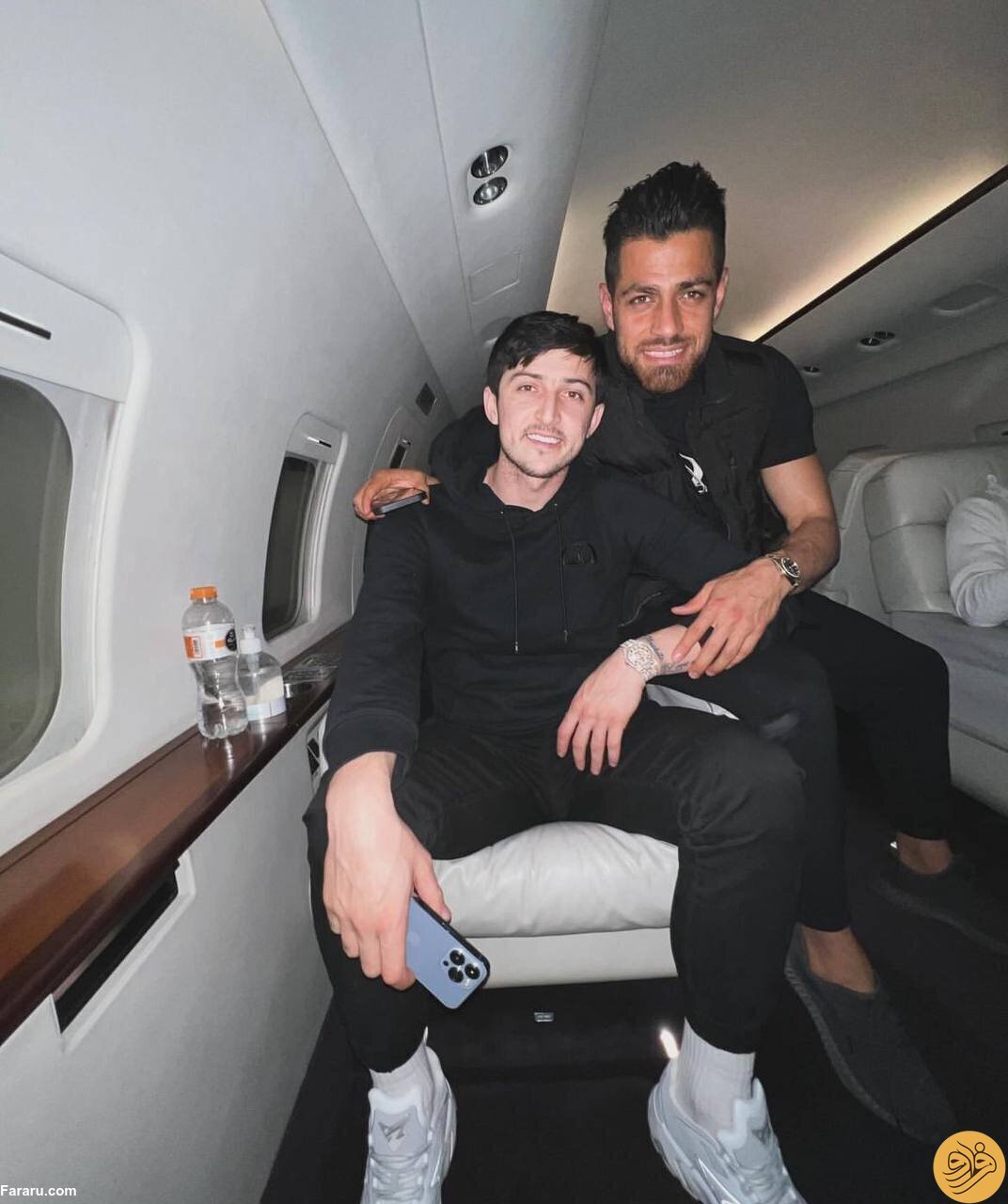 عکس | تفریحات لاکچری سردار آزمون با ستاره پرسپولیس عکس | تفریحات لاکچری سردار آزمون با ستاره پرسپولیس