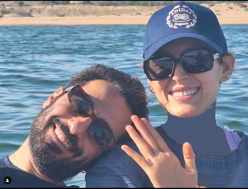 عکس | فرشته حسینی و نوید محمدزاده لب دریا!