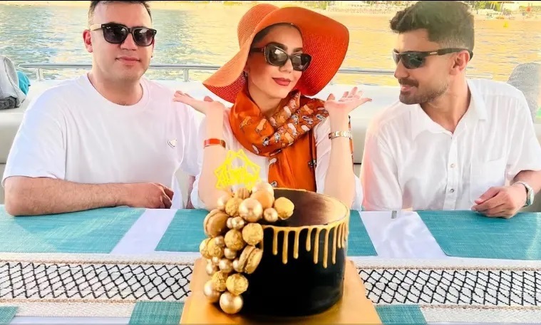 عکس | عکس‎‌های جشن تولد خانم بازیگر لو رفت!