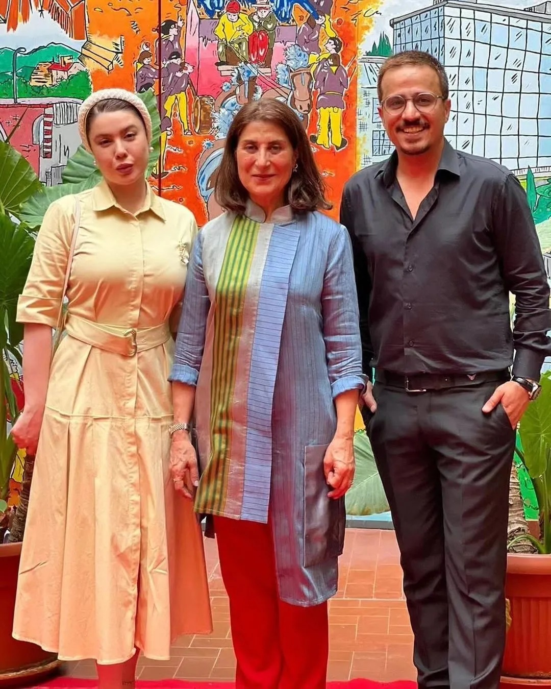 عکس | کشف حجاب فاطمه معتمدآریا در یک جشنواره ایتالیایی