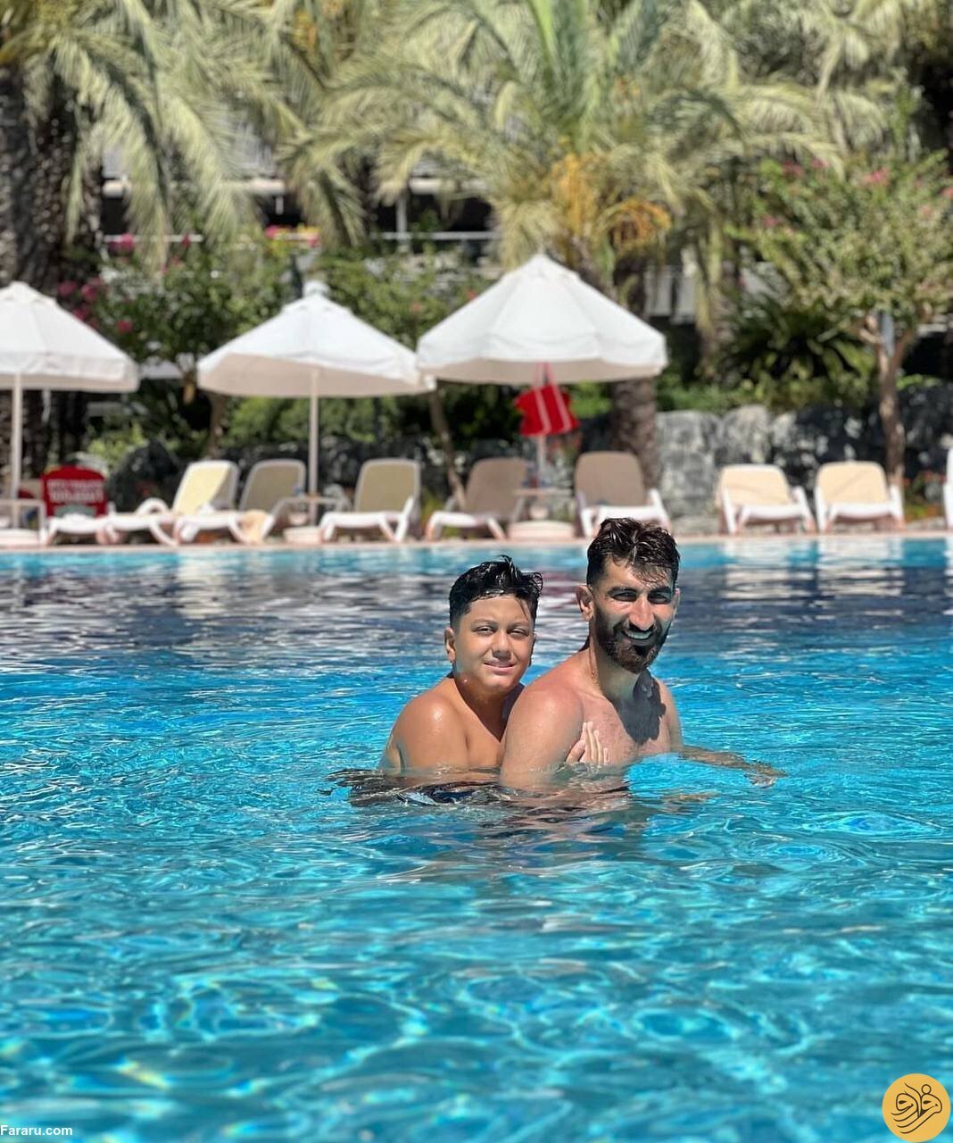 عکس | بیرانوند همچنان در سواحل ترکیه مشغول خوشگذرانی است!