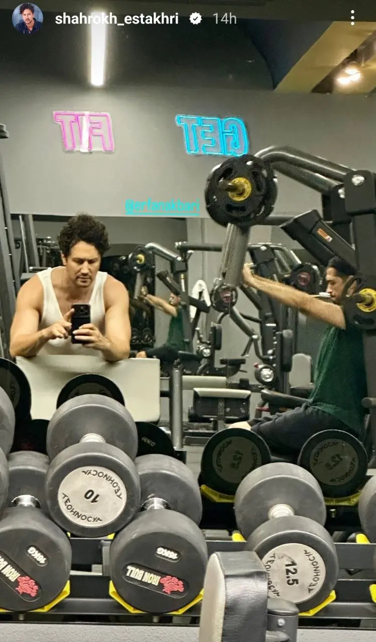 عکس | این بازیگر با یک عکس باشگاهی فیگور جذاب گرفت!