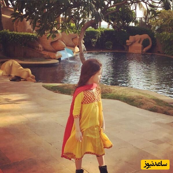 عکس استایل هندی و عاشقانه بنیامین بهادری و همسرش را ببینید!