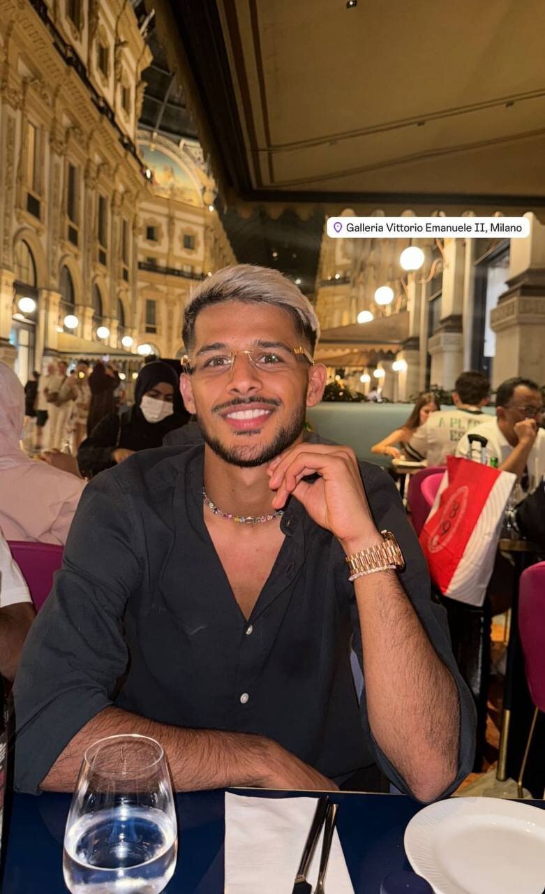 عکس | خوشگذرانی مهدی قایدی در خیابان‌های میلان!