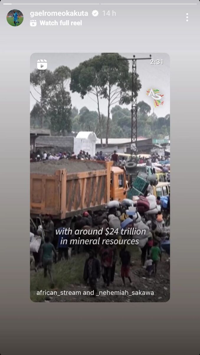 عکس | استوری بازیکن خارجی استقلال از جنگ!