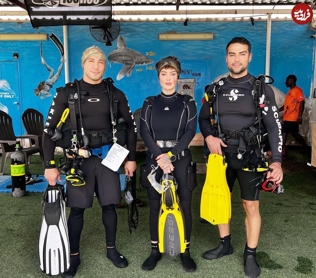 عکس | جدیدترین تصویر از سحر قریشی با مایو در دبی!