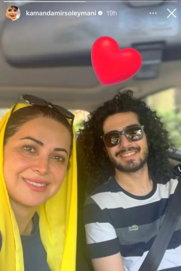 عکس | کمند امیرسلیمانی از پسرش رونمایی کرد!