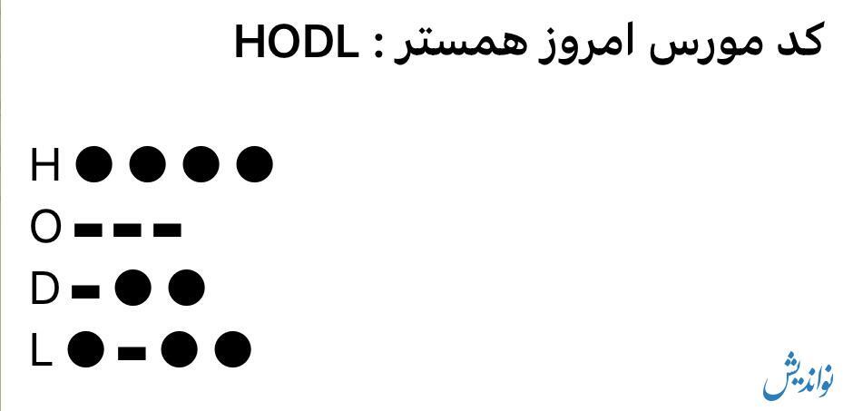 کد مورس همستر کامبت ۳ مرداد ۱۴۰۳ | به دست آوردن یک میلیون سکه در کمتر از یک دقیقه!