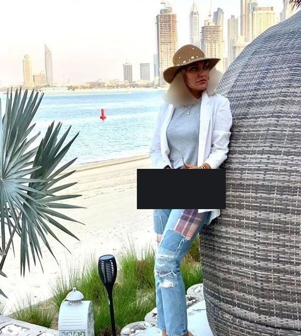 عکس | شلوار عجیب مهناز افشار در کنار دریا نگاه‌ها را به خود خیره کرد!