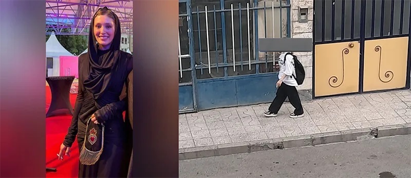 عکس | تصویر سیگار کشیدن فرشته حسینی با انتقاد شدید کاربران روبه رو شد!