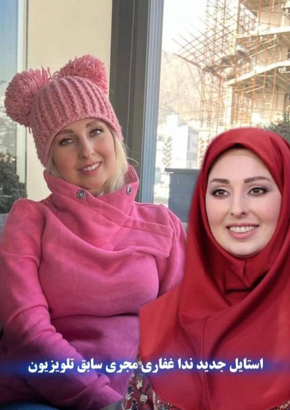 عکس | ندا غفاری مجری تلویزیون رنگ عوض کرد! | پوشش متفاوت در خارج از کشور!