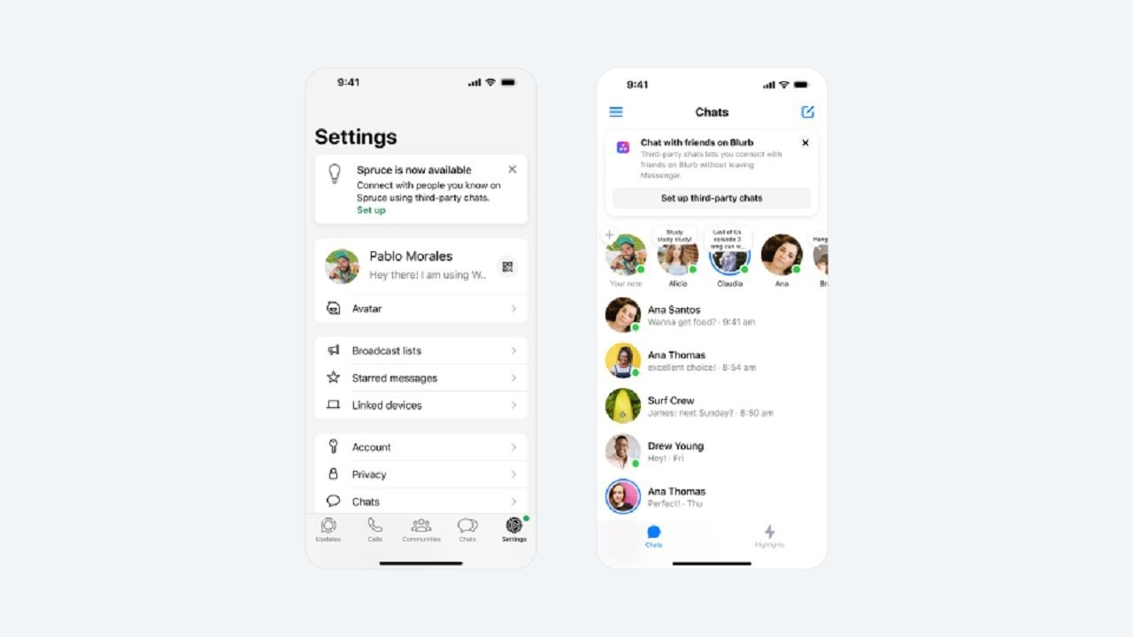 کاربران واتساپ و تلگرام می توانند با هم چت کنند! کاربران واتساپ و تلگرام می توانند با هم چت کنند!