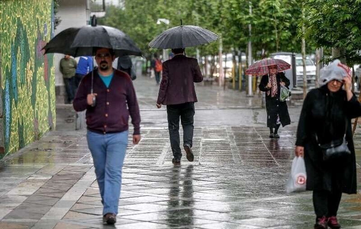 احتمال رگبار باران و وزش باد برای این استان‌ها | پیش‌بینی وضعیت هوا طی روز‌های ۵ و ۶ شهریورماه