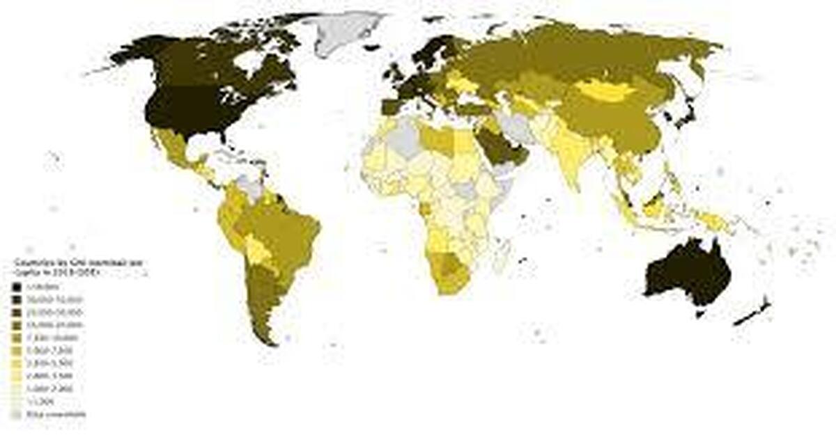 اینفوگرافی | کدام کشور‌ها بیشترین درآمد را در جهان و خاورمیانه دارند؟