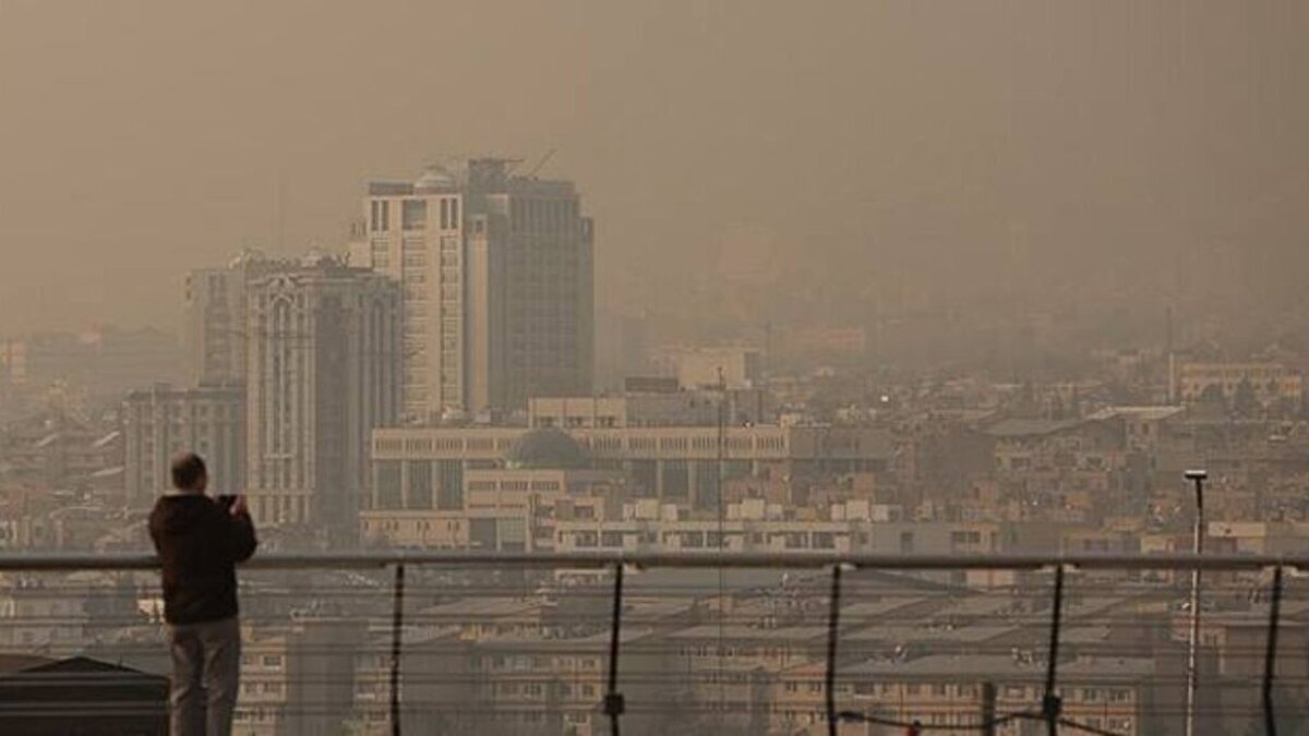 هشدار نسبت به آلودگی هوا در ۷ منطقهٔ تهران | وضعیت هوا در شرایط نارنجی