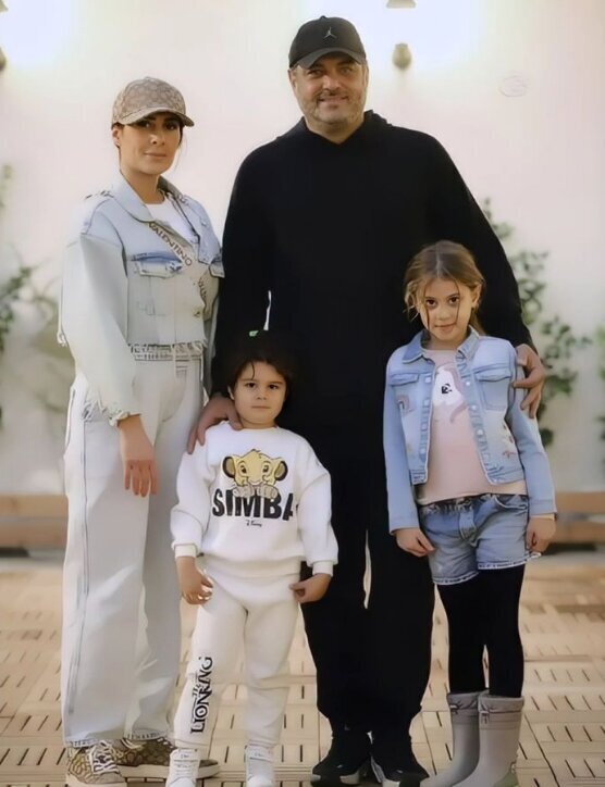 عکس | عکس خانوادگی سام درخشانی فضای مجازی را زیر و رو کرد!