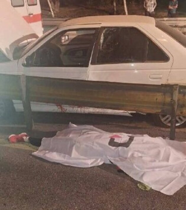 عکس | تصادف تلخ و مرگبار زن جوان در بزرگراه چمران!