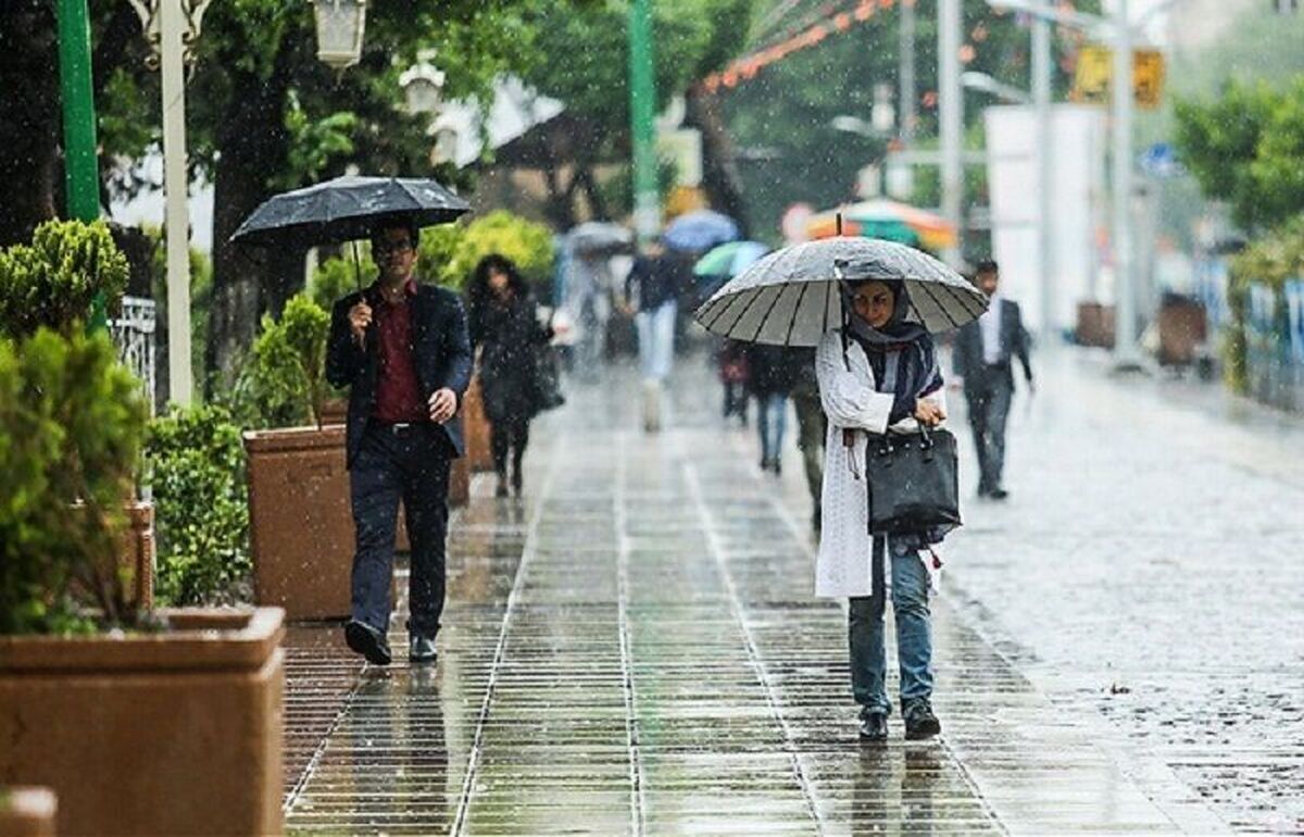 آغاز بارش‌های پاییزی از شنبه ۷ مهرماه | کاهش دما موج جدید بارش‌ها