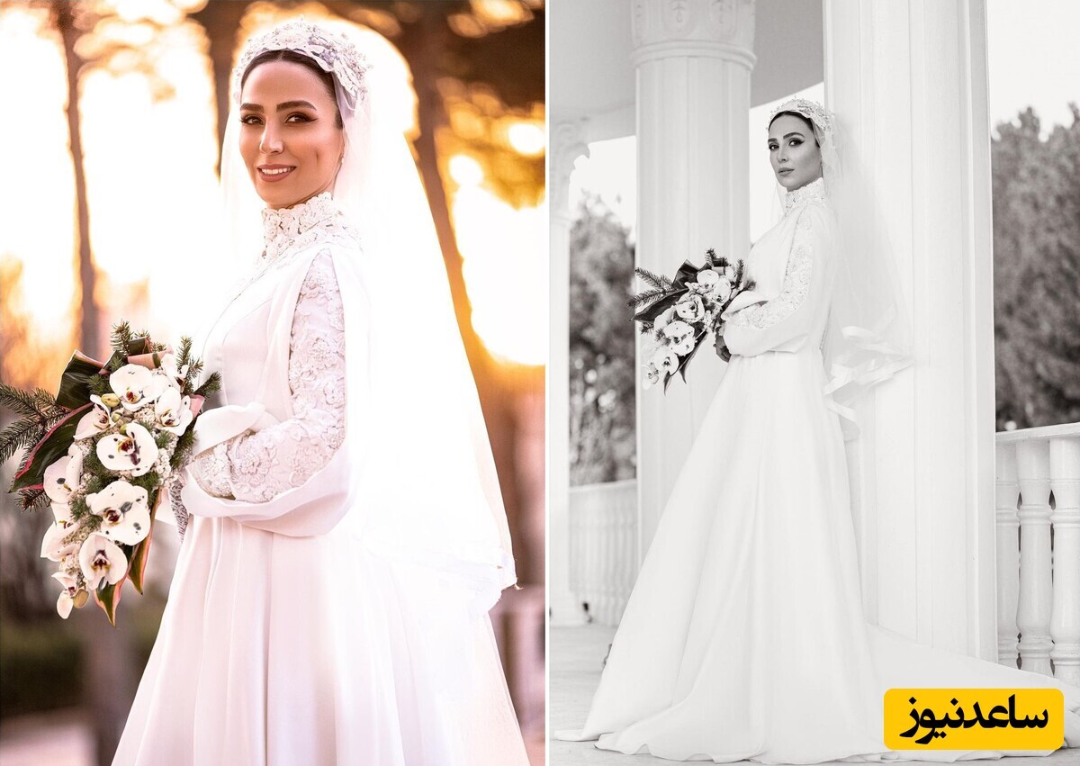عکس | سوگل طهماسبی عکس عروسی اش را منتشر کرد!