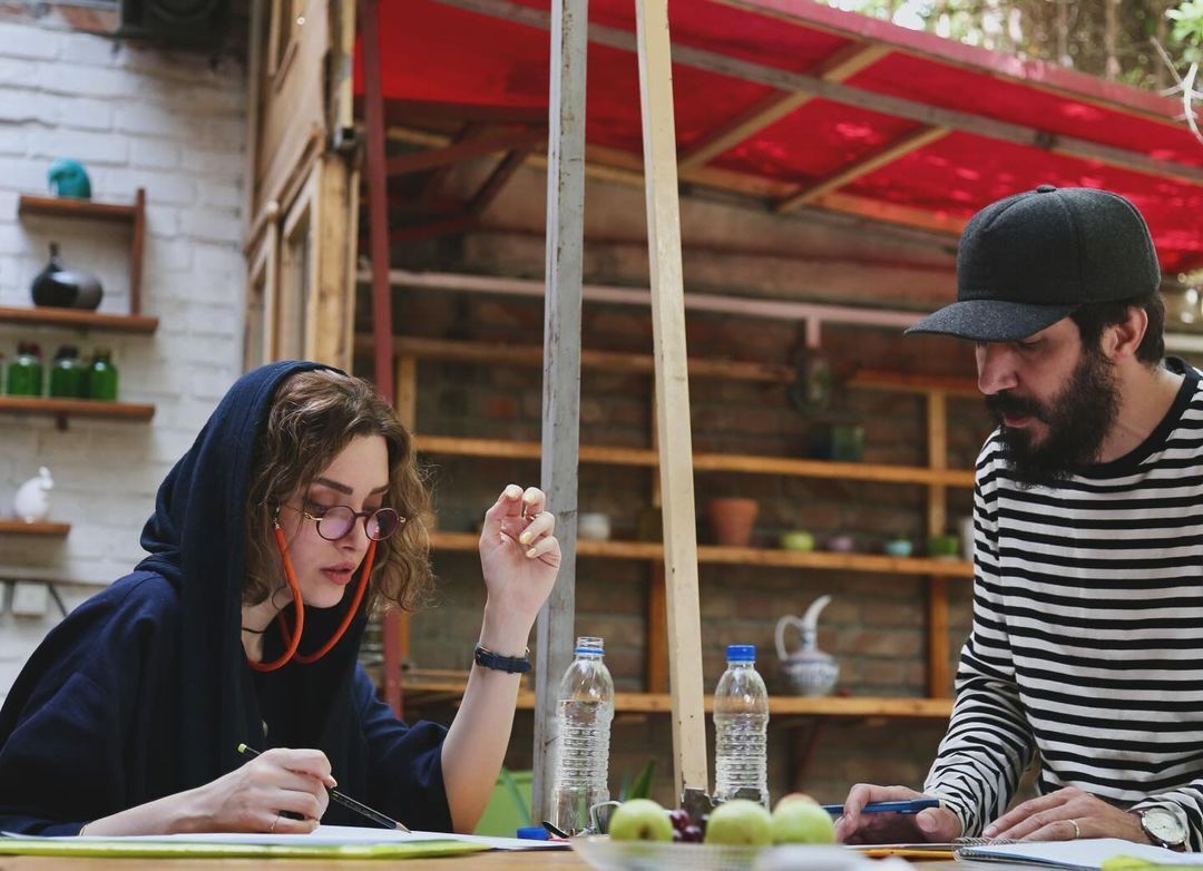 عکس | بهنوش طباطبایی با این تیپ به تمرین رفت!