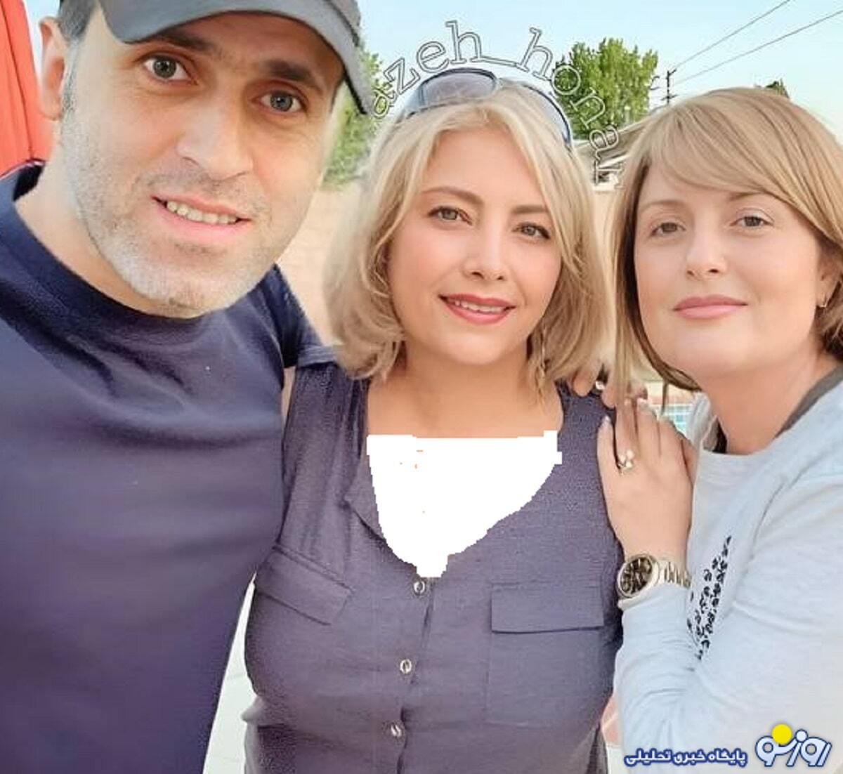 عکس | عکس صمیمی لادن طباطبایی در کنار علی کریمی عکس | عکس صمیمی لادن طباطبایی در کنار علی کریمی