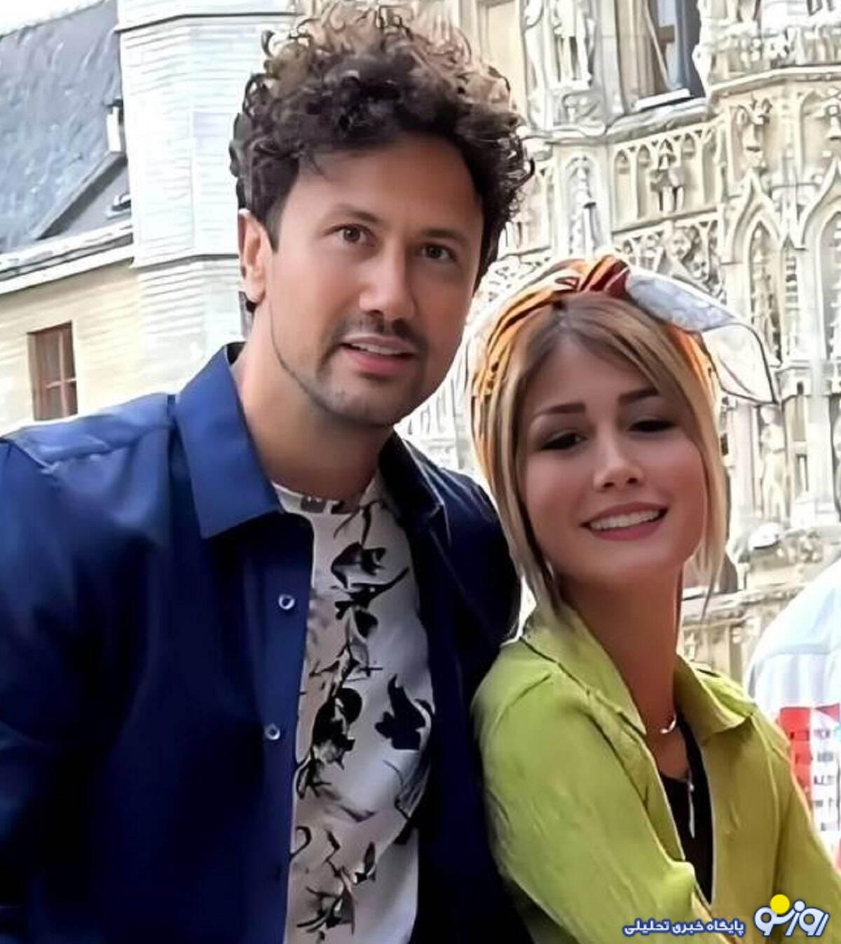 عکس | تغییر چهره همسر این بازیگر بعد از رفتن به اروپا!