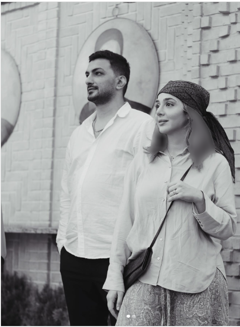 عکس | تصاویر عاشقانه المیرا دهقانی در کنار همسرش فضای مجازی را پر کرد!