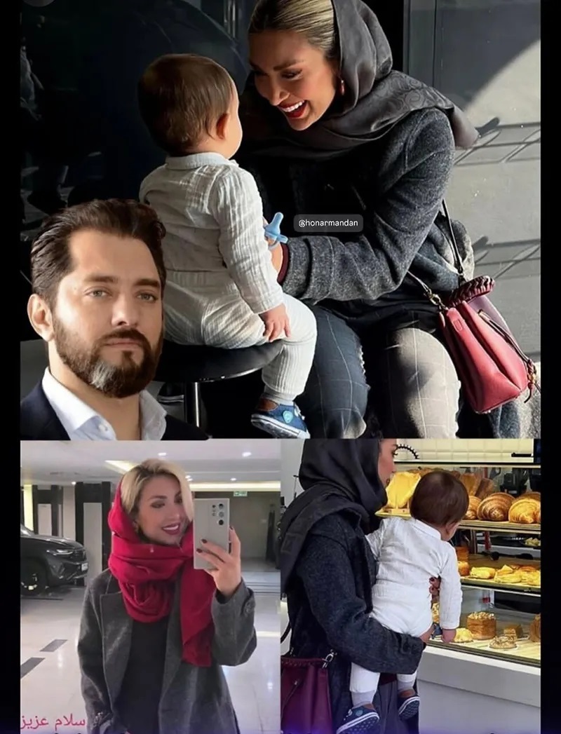 عکس | تصویر خانواده ۳ نفره بهرام رادان در شبکه‌های اجتماعی