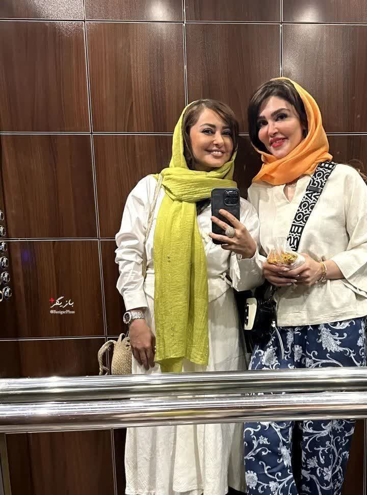 عکس | سلفی آسانسوری نفیسه روشن توجهات را جلب کرد!