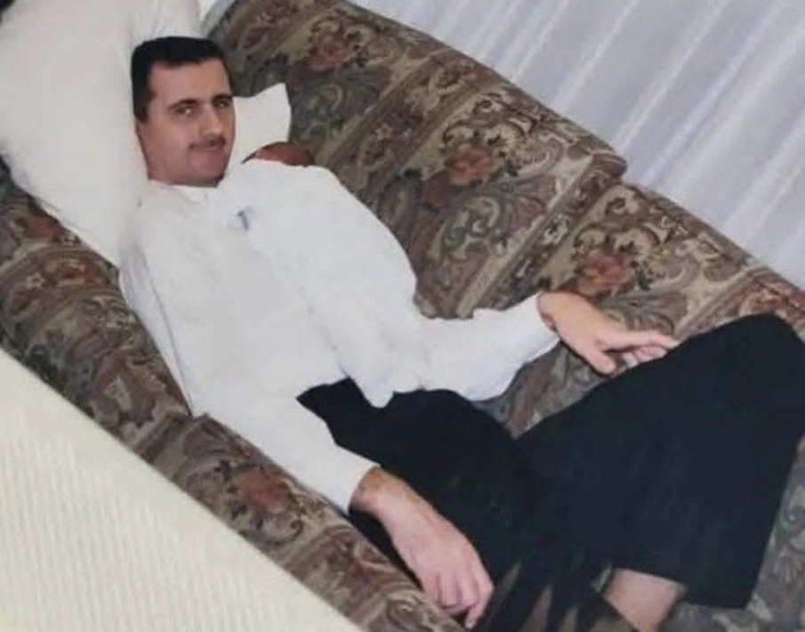 عکس | تصاویر خصوصی بشار اسد لو رفت!