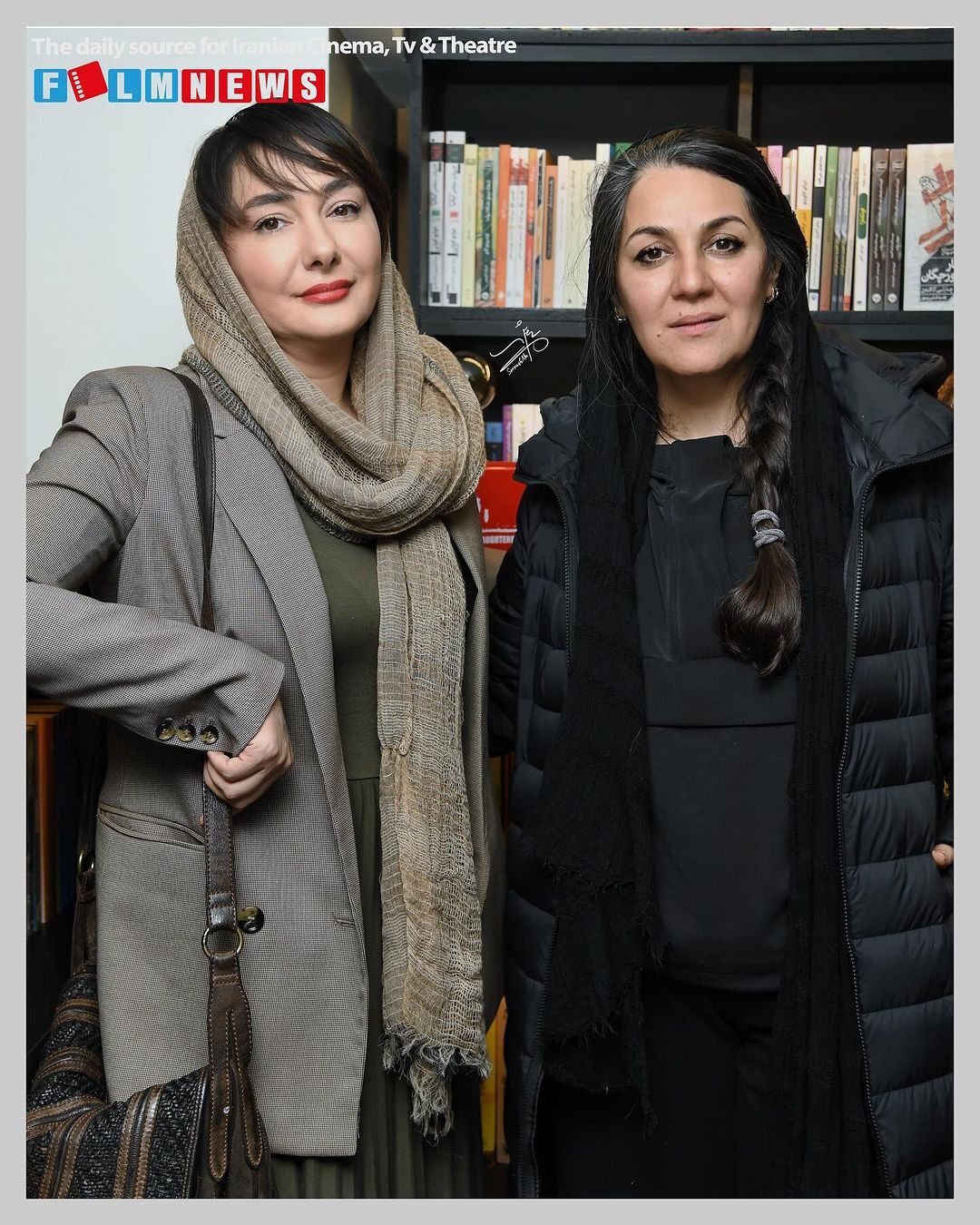 عکس | اولین حضور هانیه توسلی بعد از رفع ممنوع الکاری در جمع هنرمندان!