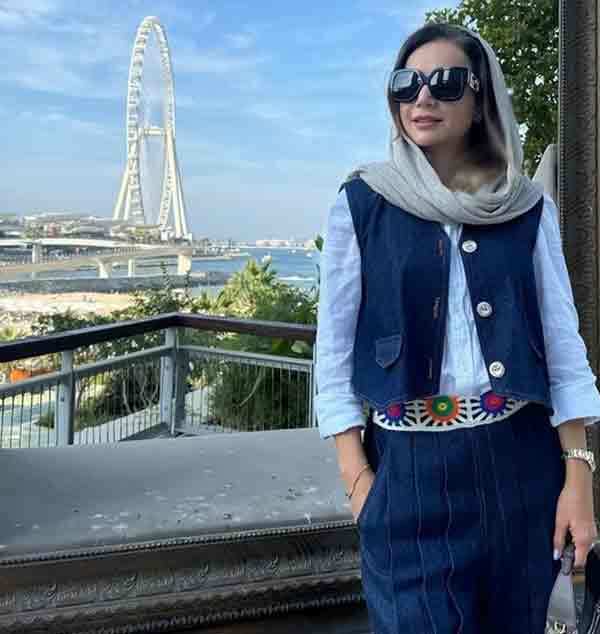 عکس | استایل خیره کننده و شیک شبنم قلی خانی در دبی