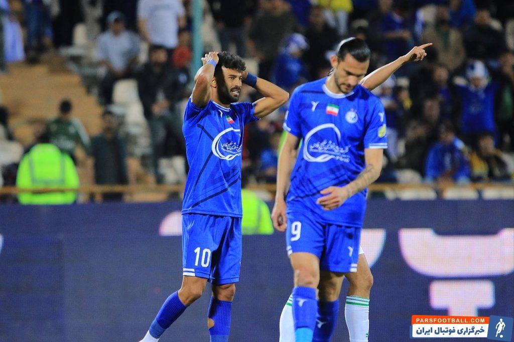 عکس | حرکت جنجالی رامین رضاییان پس از تساوی تلخ استقلال مقابل خیبر