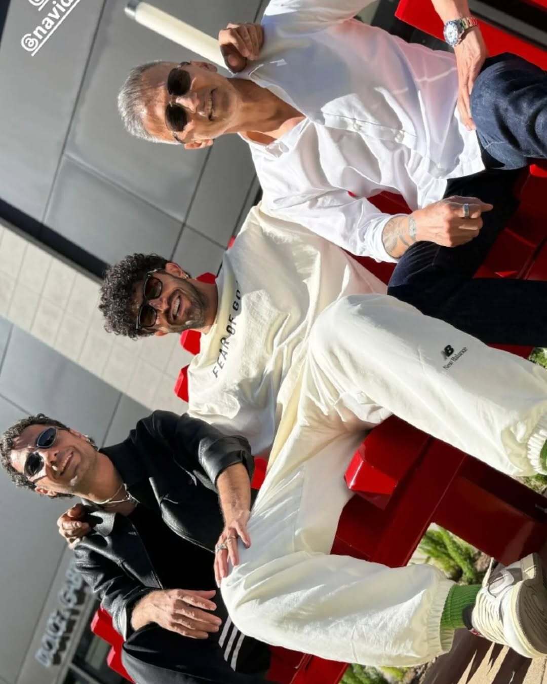 عکس | تصویری جدید از نوید محمدزاده در کنار آیسان اسلامی