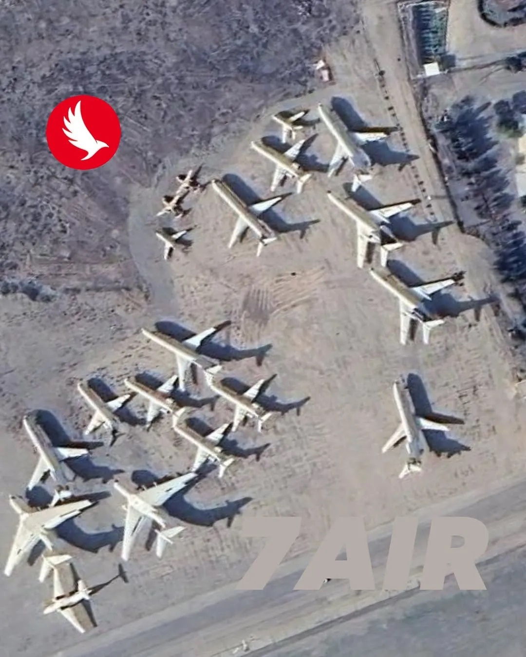 عکس | تصویری ناراحت کننده از هواپیما‌های بدون استفاده در فرودگاه مهرآباد