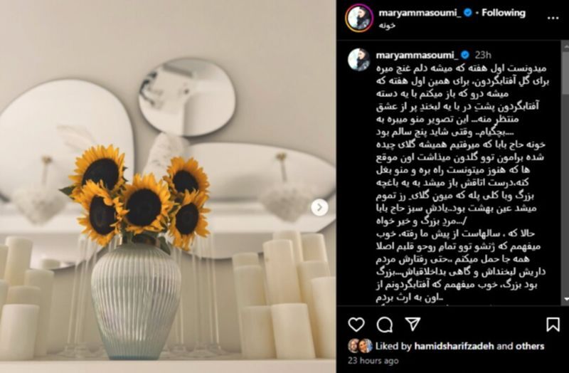 عکس | دکوراسیون شیک خانه مریم معصومی وایرال شد