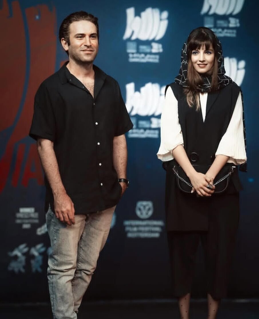 عکس | هوتن شکیبا و مهسا حجازی با استایلی جذاب و خارج از سریال در کنارهم!