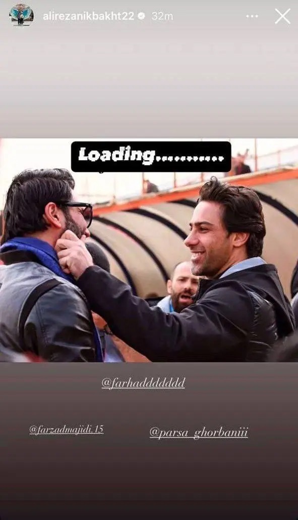 عکس | استوری نیکبخت واحدی مربی جدید استقلال را لو داد!