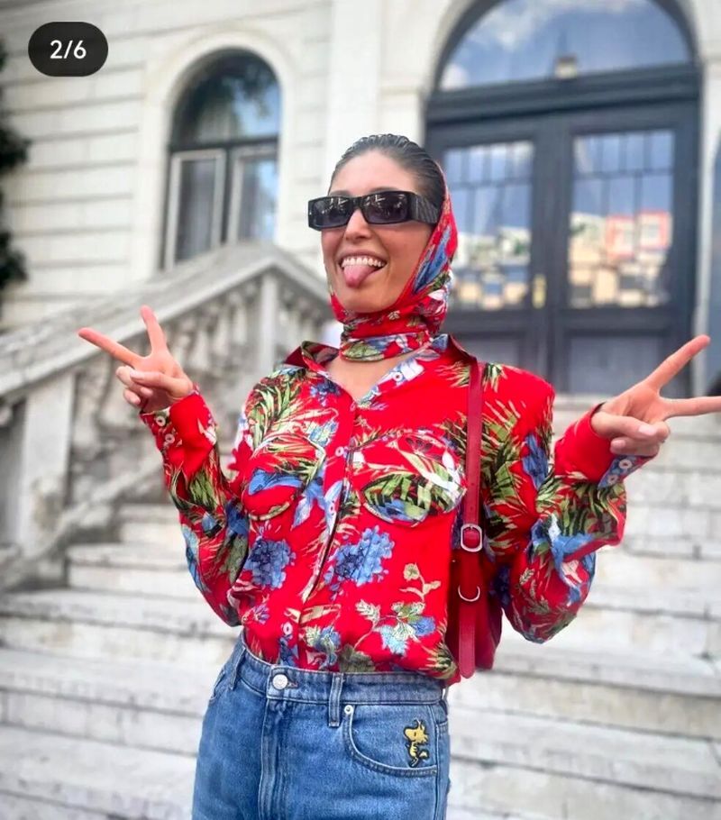 عکس | استایل فرشته حسینی روز به روز عجیب و غریبتر! عکس | استایل فرشته حسینی روز به روز عجیب و غریبتر!