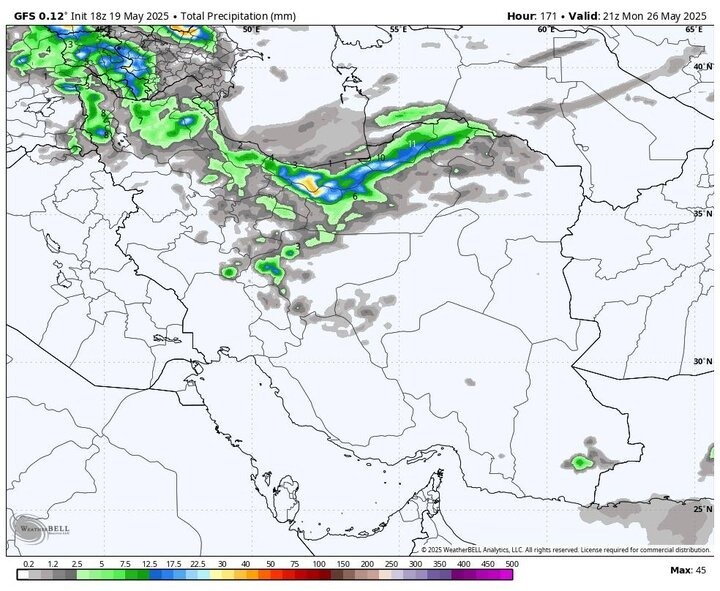 پیش بینی هواشناسی طی ۴ روز آینده | احتمال رعدوبرق و وزش باد شدید + نقشه پیش بینی هواشناسی طی ۴ روز آینده | احتمال رعدوبرق و وزش باد شدید + نقشه