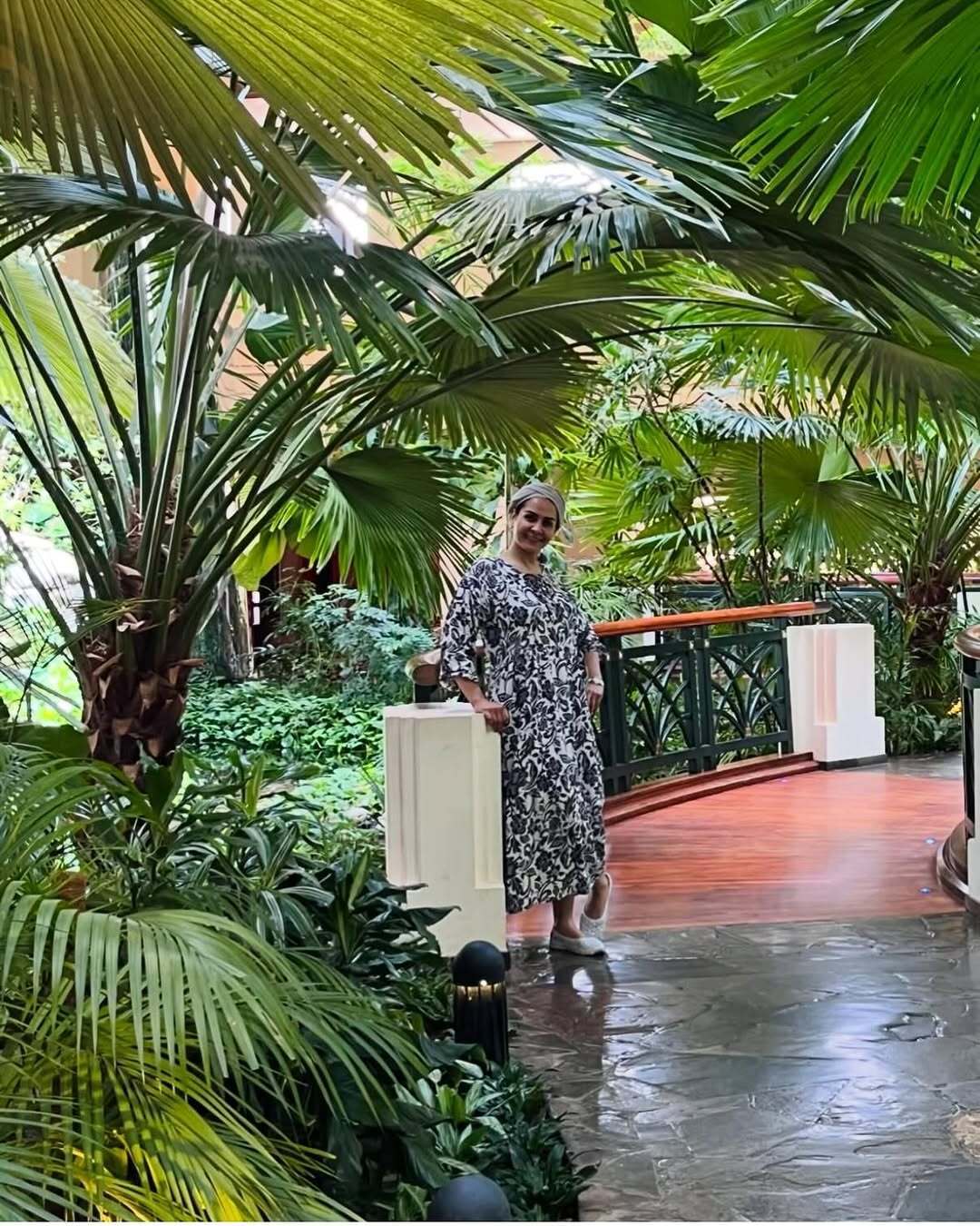 عکس | بازیگر سریال گیلدخت عکس‌هایی از سفرش به دبی منتشر کرد