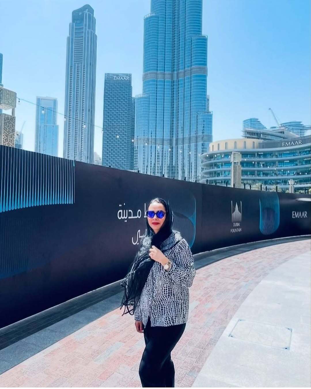 عکس | بازیگر سریال گیلدخت عکس‌هایی از سفرش به دبی منتشر کرد