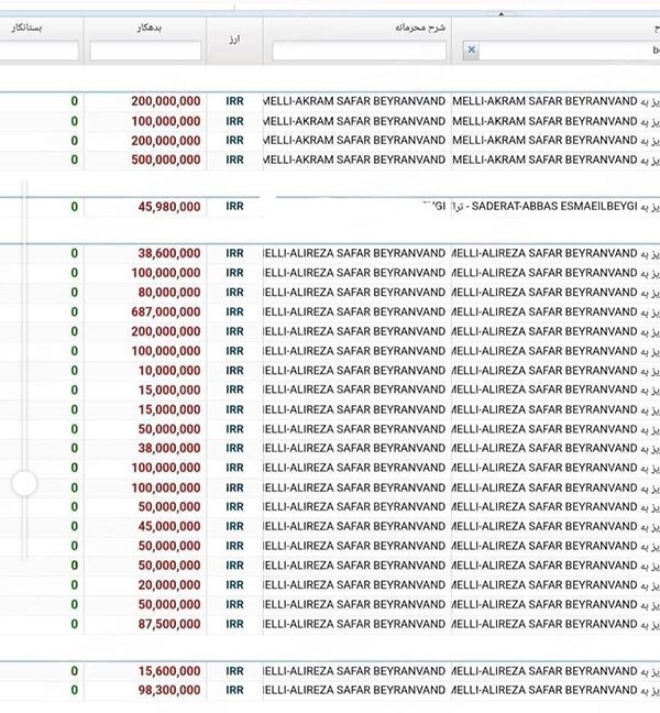 عکس | هوادار متمول پرسپولیس علیه صحبت‌های بیرانوند سند رو کرد
