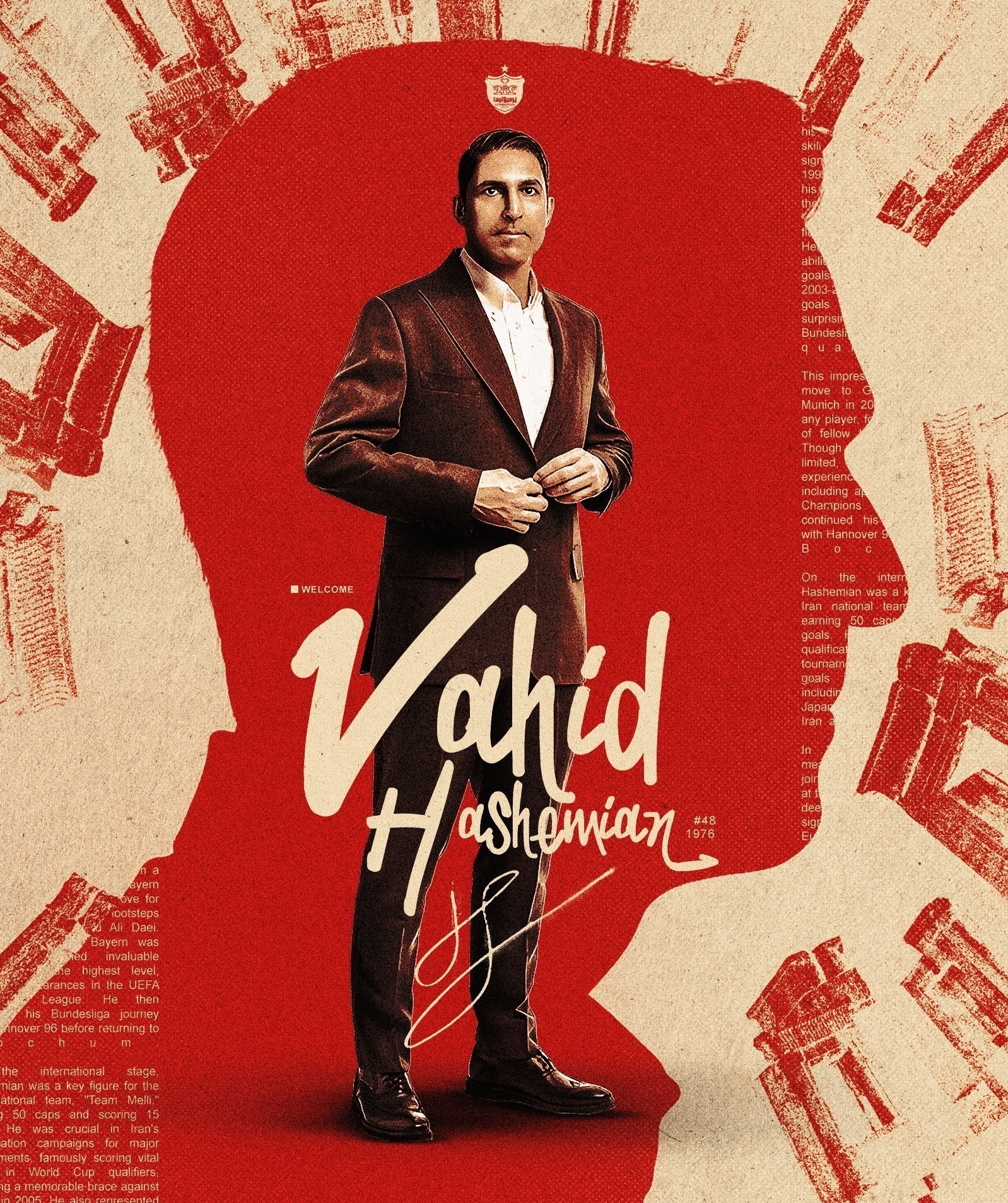 هاشمیان، رسماً هدایت پرسپولیس را برعهده گرفت + عکس