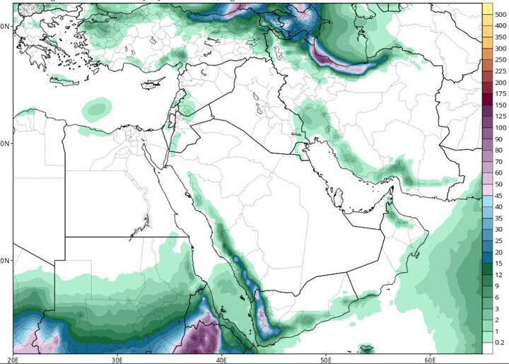 پیشبینی هواشناسی | کاهش نسبی دما و بارش باران در راه است + نقشه پیشبینی هواشناسی | کاهش نسبی دما و بارش باران در راه است + نقشه